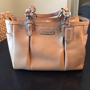 Brown Leather Coach Purse